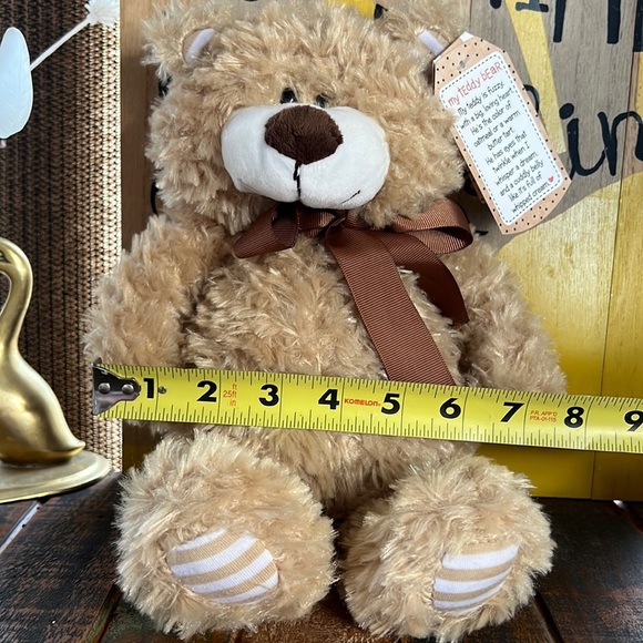 Get Your Hands on a Ganz Campbell Teddy Bear 13”Plush Stuffed Animal Hug Me 🐻 - Picture 16 of 17